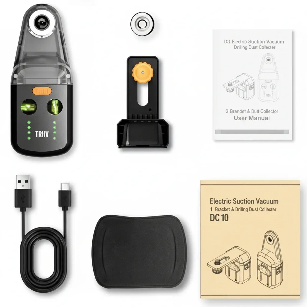 Close-up of laser level controls or features to check before buying