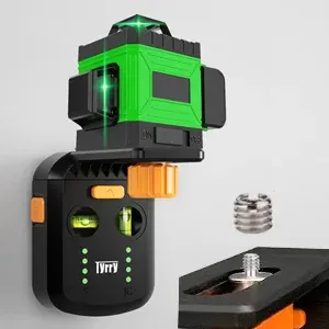 Infographic showing key specifications of laser levels